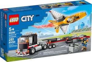 LEGO City 60289 Airshow Jet Transporter