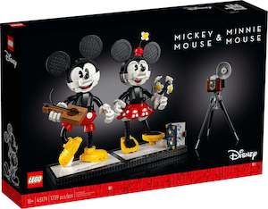 LEGO Disney 43179 Mickey Mouse & Minnie Mouse Buildable Characters