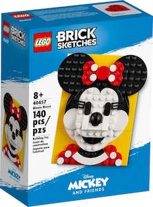 Toy: LEGO Brick Sketches 40457 Minnie Mouse