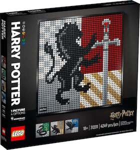 LEGO Art 31201 Harry Potter Hogwarts Crests