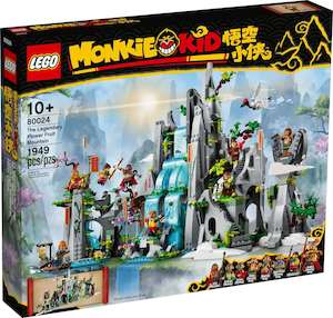 Toy: LEGO Monkie Kid 80024 The Legendary Flower Fruit Mountain