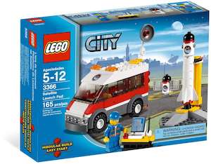 Toy: LEGO City 3366 Satellite Launch Pad