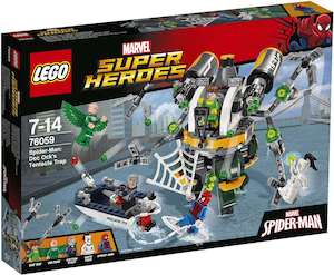 LEGO Marvel 76059 Spider-Man: Doc Ock's Tentacle Trap