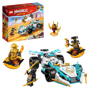 LEGO NINJAGO 71791 Zane's Dragon Power Spinjitzu Racing Car