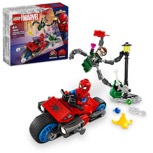 LEGO Marvel 76275 Motorcycle Chase: Spider-Man vs. Doc Ock