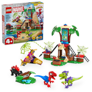 Toy: LEGO Spidey 11200 Spidey and Gobby's Raptor Battle at Tree House HQ