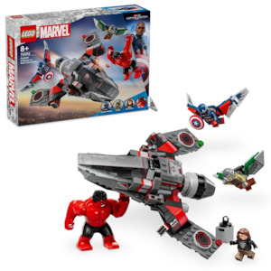 Toy: LEGO Marvel 76292 Captain America vs. Red Hulk Battle