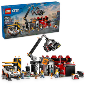 LEGO City 60472 Scrapyard with Cars