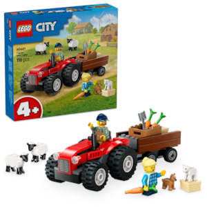 LEGO City 60461 Red Farm Tractor with Trailer & Sheep