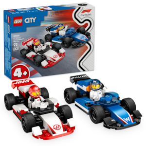 LEGO City 60464 F1 Williams Racing & Haas F1 Race Cars