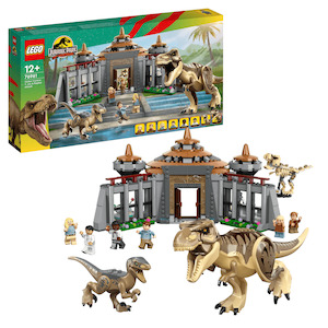 LEGO Jurassic World 76961 Visitor Centre: T. rex & Raptor Attack