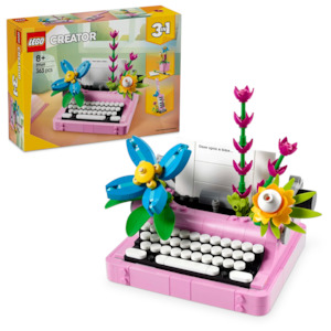 LEGO Creator 3-in-1 31169 Typewriter with Flowers