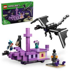 LEGO Minecraft 21264 The Ender Dragon and End Ship