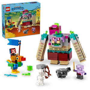 Toy: LEGO Minecraft 21257 The Devourer Showdown