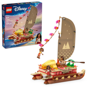 Toy: LEGO Disney 43270 Moana's Adventure Canoe