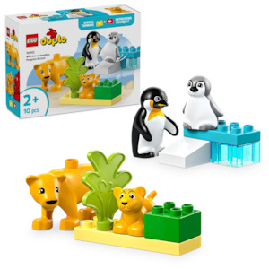 LEGO DUPLO 10442 Wild Animal Families: Penguins & Lions