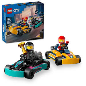 Toy: LEGO City 60400 Go-Karts and Race Drivers