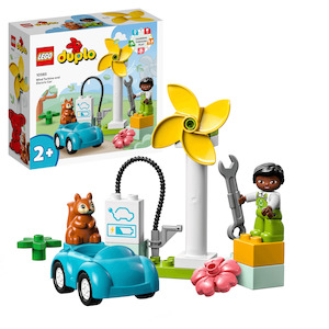 LEGO DUPLO 10985 Wind Turbine and Electric Car