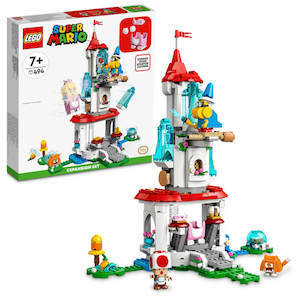 LEGO Super Mario 71407 Cat Peach Suit and Frozen Tower Expansion Set