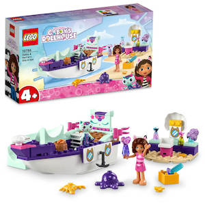 Toy: LEGO Gabby's Dollhouse 10786 Gabby & MerCat's Ship & Spa