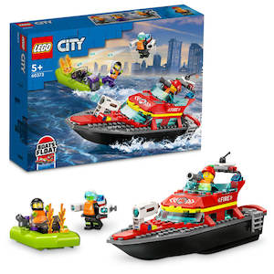 LEGO City 60373 Fire Rescue Boat