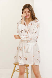 Internet only: Bride Sequin Robe