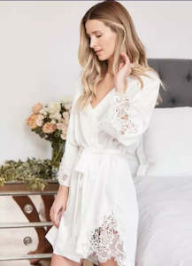 Lace Robe - Bride