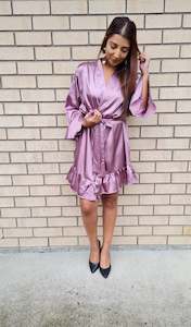 Ruffled Robes - Lavender