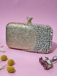 ~ Aisha Clutch - Gold