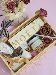 Internet only: Wooden Crate Gift Set