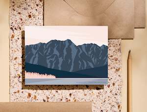 The Remarkables Mountain Range, Queenstown,  New Zealand Greeting Card