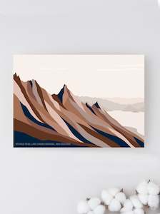 Isthmus Peak, Wanaka, New Zealand Greeting Card