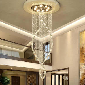 MUSE 2.2M Crystal Loby Chandelier