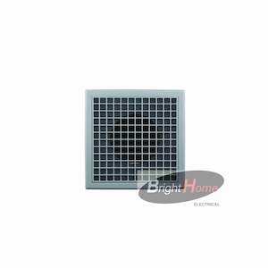 Eggcrate Grille 125mm -White