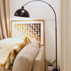 HARRI E27 Floor Lamp Bowl-shaped Design