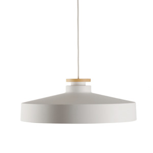 White Cover LED Round Minimalism Pendant Light