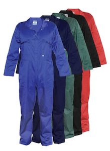 BLUE CASTLE Zip Front Overalls (366)