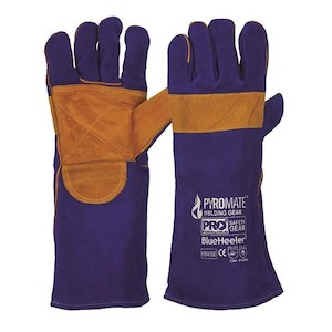 PYROMATE Blue Heeler – Blue & Gold Kevlar