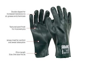 Esko Green Shield Gloves 27cm