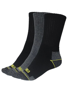 MUNKA Work Socks 3 Pack (MAW18653)