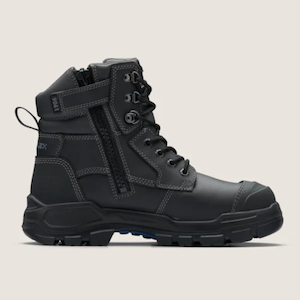 Footwear: Blundstone 9061 Safety Boots Lace Up with Side Zip