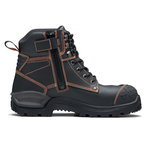 Footwear: John Bull Wildcat Safety Boots Lace Up Side Zip (4998)