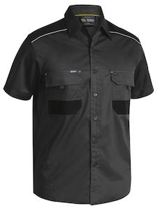 Flx & Move™ Mechanical Stretch Shirt Short Sleeve (BS1133)