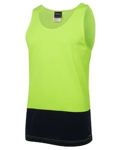 JB’s Hi Vis Traditional Singlet (6HTS)