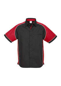 Clothing: Biz Mens Nitro Short Sleeve Shirt (S10112)