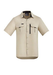 Syzmik Mens Outdoor Short Sleeve Shirt (ZW465)