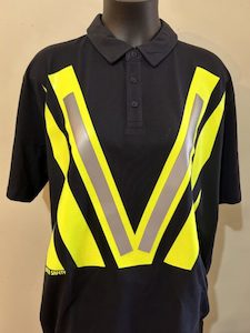 Hi Vision 100% Cotton Polo Day/Night Forestry