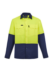 Syzmik Hi Vis Long Sleeve Shirt (ZW468)