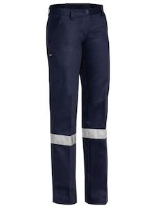 Bisley Women’s Taped Drill Work Pants (BPL6007T)