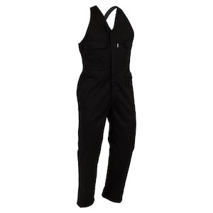 Bison Workzone Polycotton Bib Overalls (41001BK)